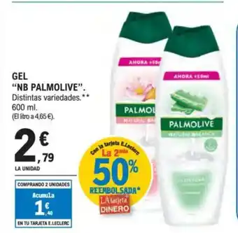 E.Leclerc NB PALMOLIVE Gel oferta