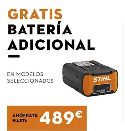 STIHL Batería adicional oferta