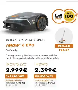 STIHL IMOW 6 EVO Robot cortacésped oferta