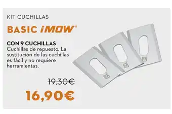 STIHL BASIC IMOW Kit cuchillas oferta
