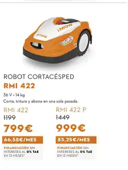 STIHL Robot cortacésped RMI 422 oferta