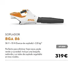 STIHL Soplador BGA 86 oferta