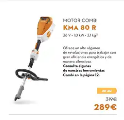STIHL Motor combi KMA 80 R oferta