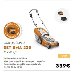 STIHL Cortacésped SET RMA 235 oferta