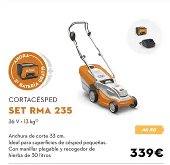 STIHL Cortacésped SET RMA 235 oferta