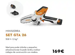 STIHL Minisierra SET GTA 26 oferta
