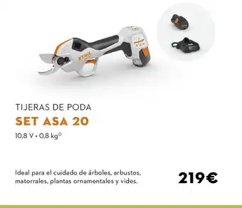 STIHL Tijeras de poda SET ASA 20 oferta