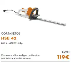 STIHL Cortasetos HSE 42 oferta