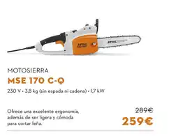 STIHL Motosierra MSE 170 C-Q oferta