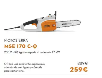 STIHL Motosierra MSE 170 C-Q oferta