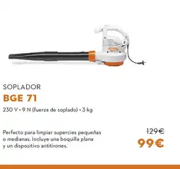 STIHL Soplador BGE 71 oferta