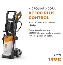 STIHL Hidrolimpiadora re 100 plus control oferta