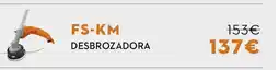 STIHL Desbrozadora FS-KM oferta