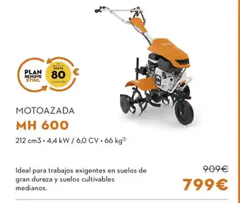 STIHL Motoazada MH 600 oferta