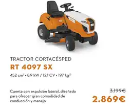 STIHL Tractor cortacésped RT 4097 SX oferta