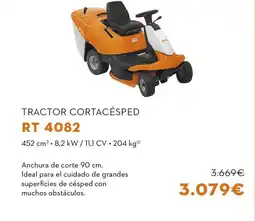 STIHL Tractor cortacésped RT 4082 oferta