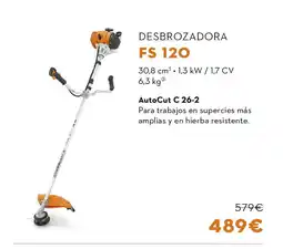 STIHL Desbrozadora FS 120 oferta