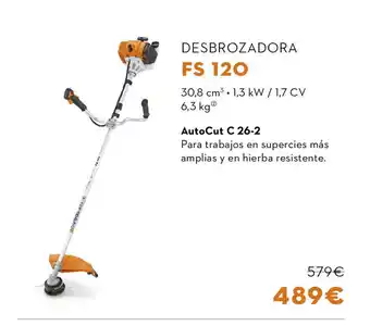 STIHL Desbrozadora FS 120 oferta