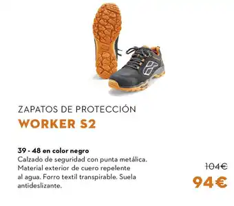 STIHL Zapatos de protección worker s2 oferta