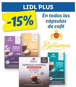 Lidl En todas las cápsulas de café oferta