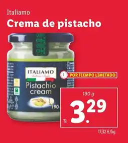 Lidl ITALIAMO Crema de pistacho oferta