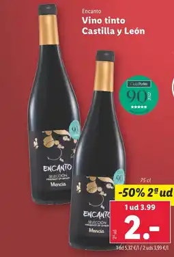 Lidl ENCANTO Vino tinto Castilla y León oferta