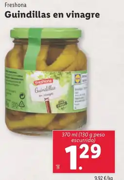 Lidl FRESHONA Guindillas en vinagre oferta