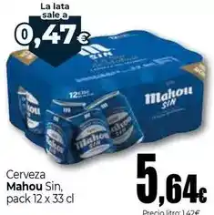 Unide Market Mahou - cerveza sin oferta