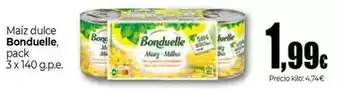 Unide Market Bonduelle - maiz dulce oferta