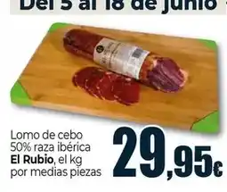 Unide Market El rubio - lomo de cebo 50% raza iberica oferta