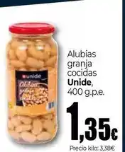 Unide Market Unide - alubias granja cocidas oferta