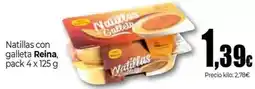 Unide Market Reina - natillas con galleta oferta