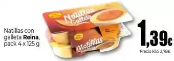 Unide Market Reina - natillas con galleta oferta