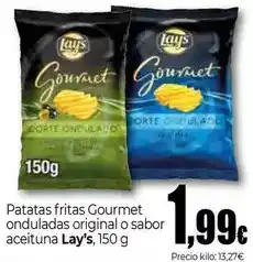 Unide Market Lay's - patatas fritas gourmet onduladas original o sabor aceituna oferta