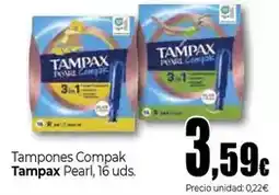 Unide Market Tampax - tampones compak pearl oferta