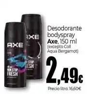 Unide Market Axe - desodorante bodyspray oferta