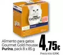 Unide Market Purina - alimento para gatos gourmet gold mousse oferta