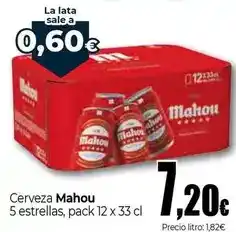 Unide Market Mahou - cerveza 5 estrellas oferta