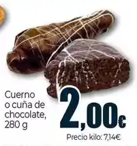 Unide Market Cuerno o cuna de chocolate oferta