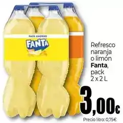 Unide Market Fanta - refresco naranja o limon oferta