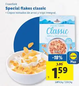 Lidl CROWNFIELD Special flakes classic oferta