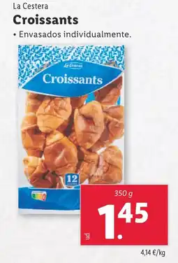 Lidl LA CESTERA Croissants oferta