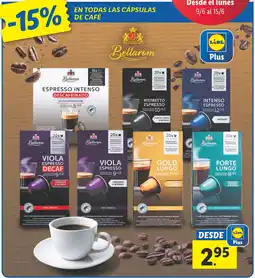 Lidl En todas las cápsulas de café oferta