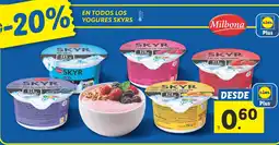 Lidl En todos los yogures skyrs oferta