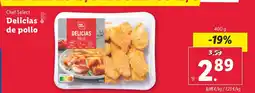 Lidl CHEF SELECT Delicias! de pollo oferta