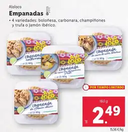 Lidl ALOLOCO Empanadas oferta
