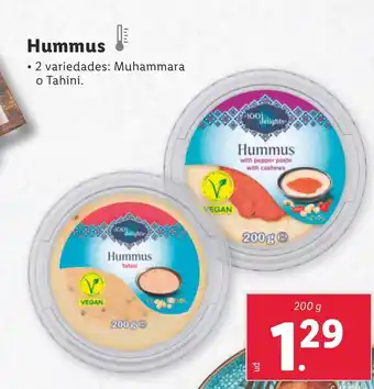 Lidl 1001 DELIGHTS Hummus oferta