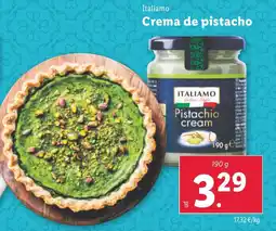 Lidl ITALIAMO Crema de pistacho oferta