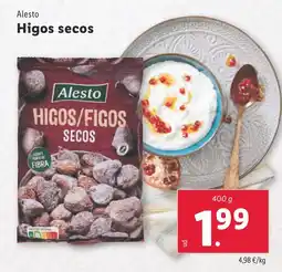 Lidl ALESTO Higos secos oferta