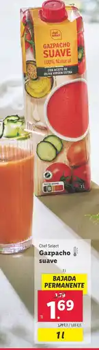 Lidl CHEF SELECT Gazpacho suave oferta